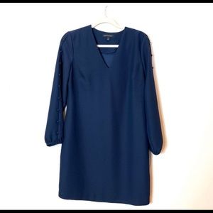 NWOT size 6 banana republic navy shift dress